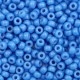 Miyuki seed beads 8/0 - Duracoat opaque delphinium 8-4484